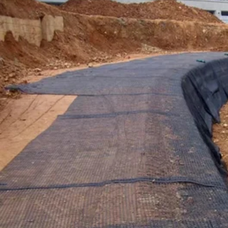 Geogrid Fiberglass Geogird 40KN For Road From China Supplier