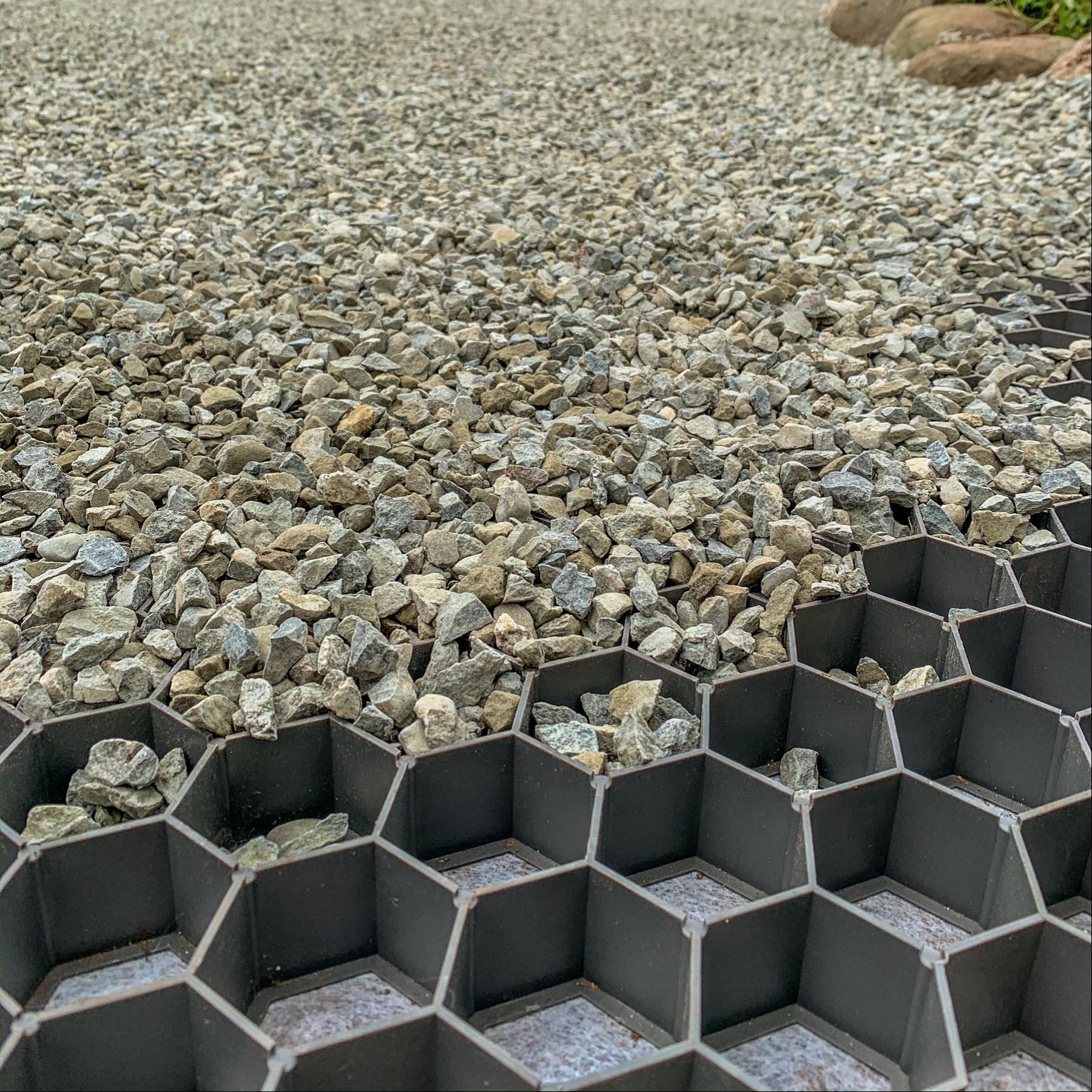 Heavy-Duty HDPE Plastic Grass Grid for Ground Reinforcement, Load Support, and Driveway Stabilization