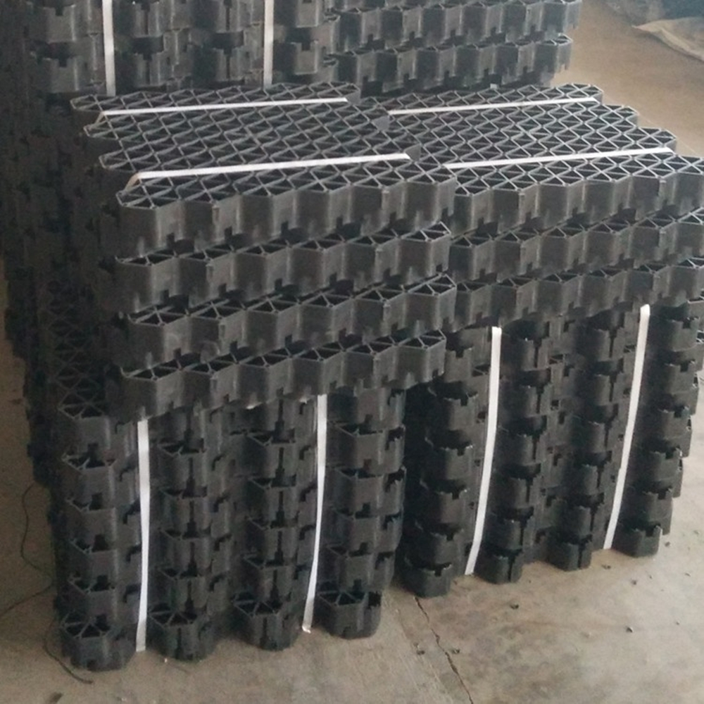 Grid Polyester Geogrid Plastic Interlocking Plastic Floor for Parking Lot Noble Community Roof Garden PE Grass Paver