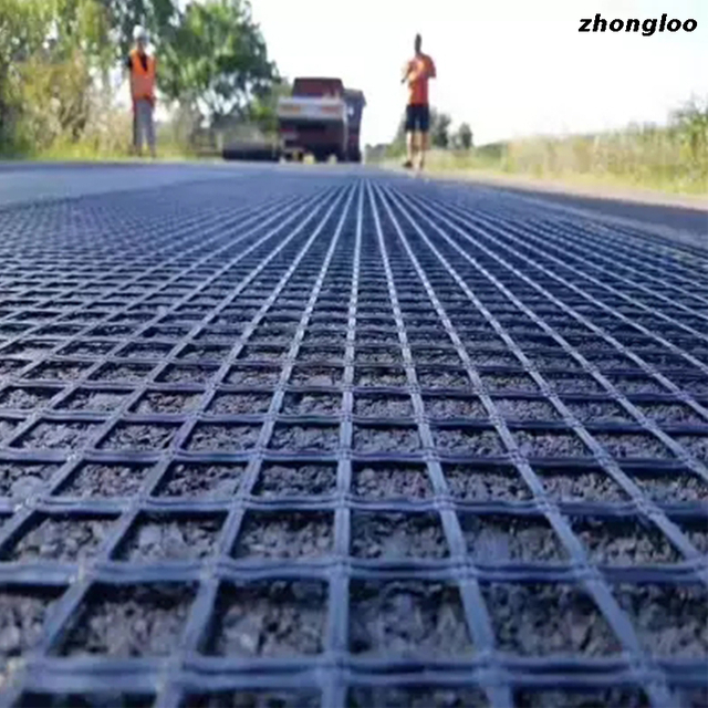 Low Price Biaxial Asphalt Fiberglass Reinforcement Fiberglass Road Biaxial Geogrid Manufacturers for Sale