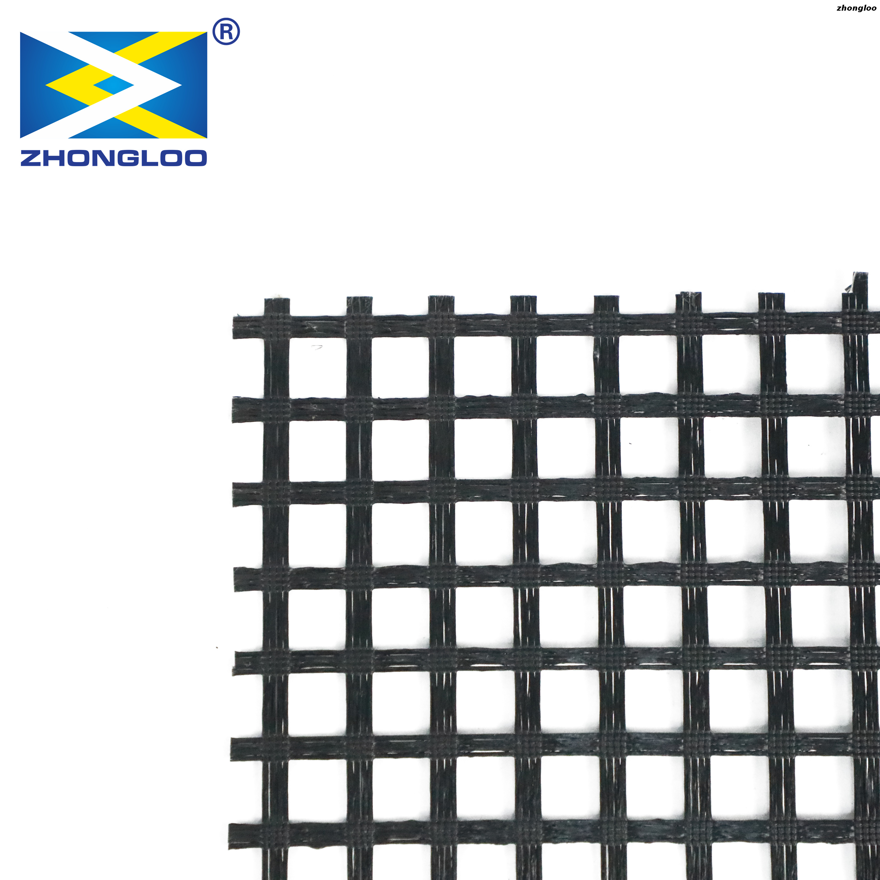 Warp-knitted Polyester Geogrid Used for Embankment Slope Reinforcement