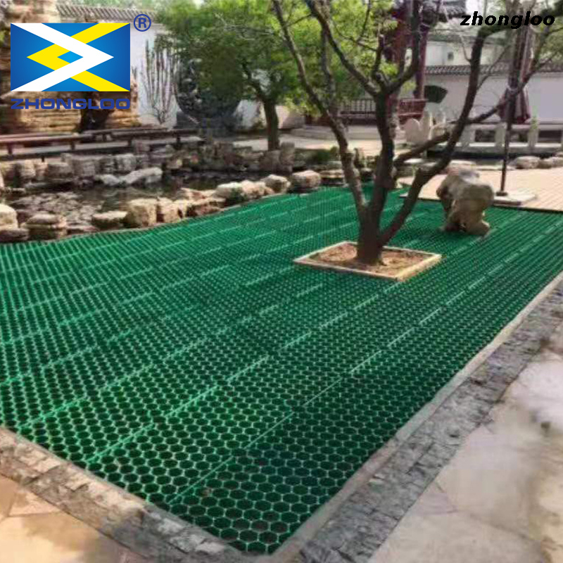 grass grid for driveway Gravel Stabilizer Geocell Grid for Driveway