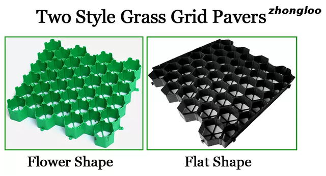 Weed Barrier Shed Base Honeycomb Plastic Geocell Gravel Grid Car Paver Grass Grid