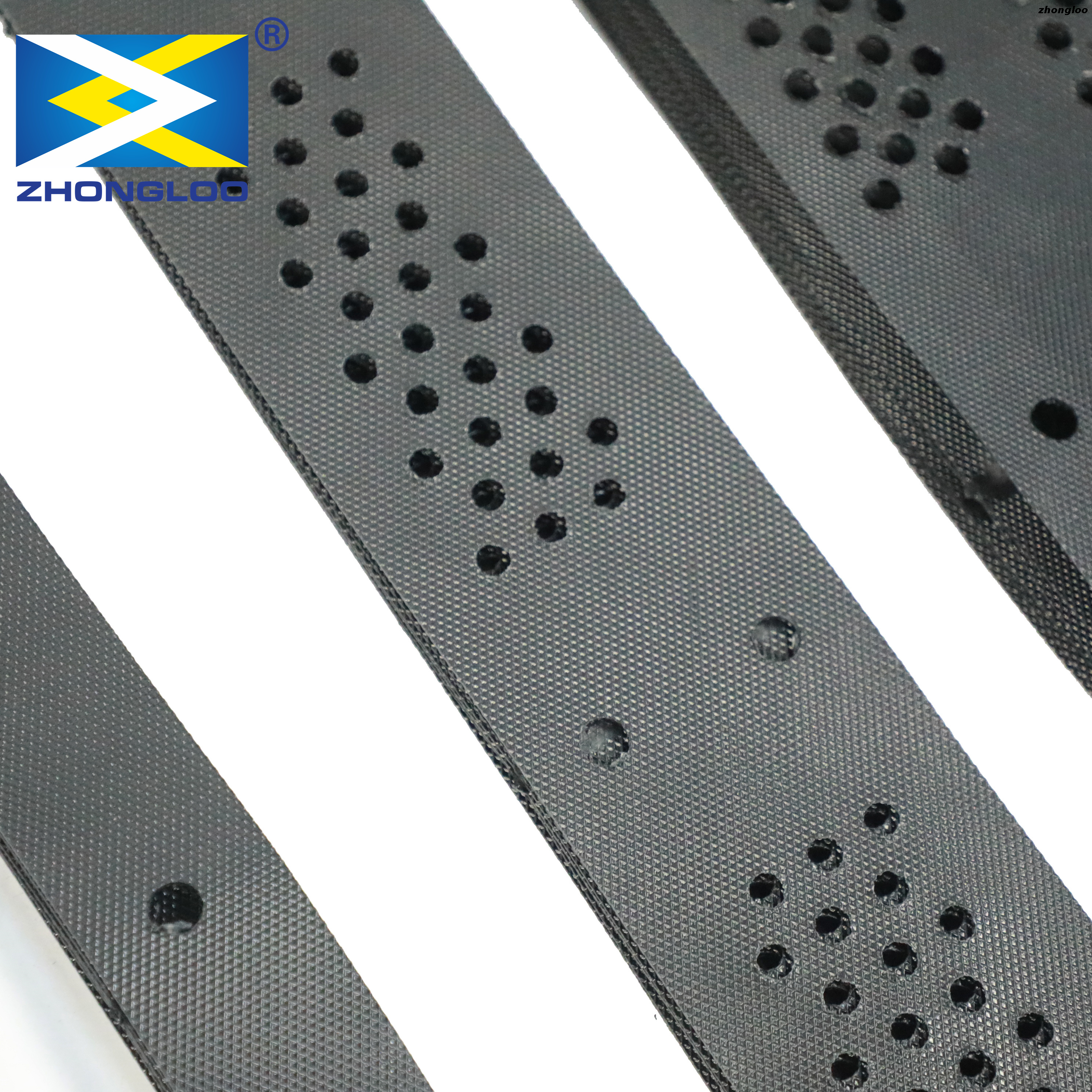 Textured And Perforated HDPE Plastic Geocell Gravel Grid Geo Cell for Road Construction