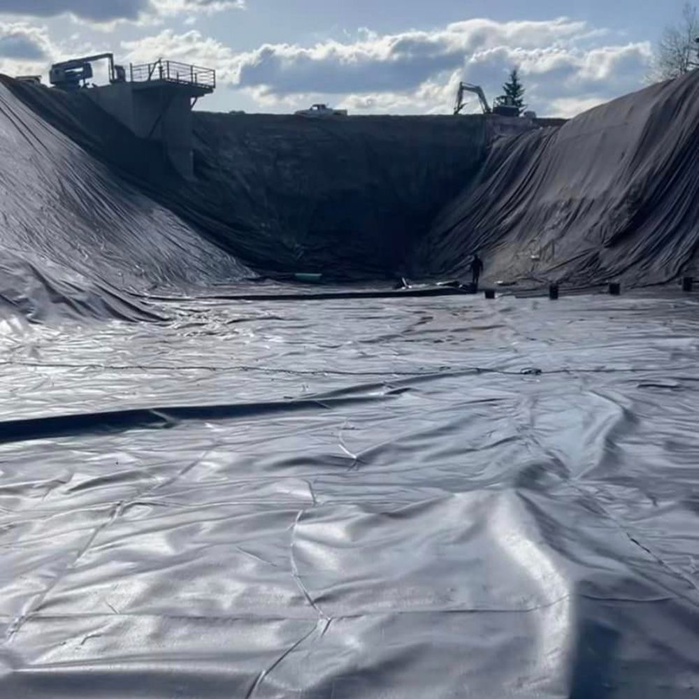 HDPE Geomembranes for Landfill Pond Liner Geomembrane for Fish Farms Dam Liner Mining Reservoir Shrimp Tanks