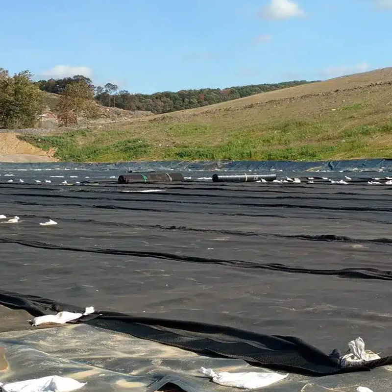 100% Virgin Material ASTM Standard GM13 Smooth/Textured HDPE Geomembrane 0.3mm 0.5mm 1.0mm 1.5mm 2.0mm for Landfill Shrimp Pond Dam Mining Reservoir