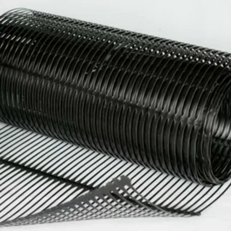 Uniaxial Geogrid Soil Reinforcement Geocell Geogrid Production Polyester Uniaxial Geogrid for Sale