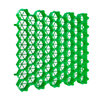 HDPE PP Plastic Grass Planting Grid Paver Driveway Gravel Stabilizer Grassgrid Parking Lot