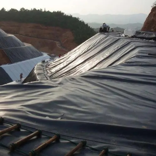 Anti-Seepage plastic film HDPE geomembrane lining pool lake river aquaculture agriculture dam landfill fish farming tank liner
