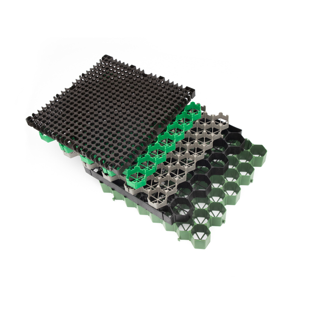 High Quality Factory Price Plastic HDPE Parking Honeycomb Gravel Grass Paver Grid for Parking Lot Garden