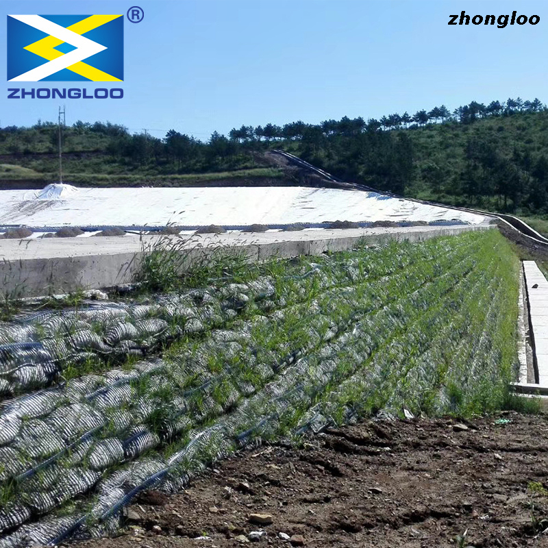  High tensile strength road construction retaining wall