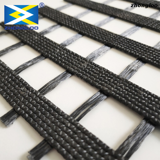 Polyester geogrid PET biaxial geogrid for slope protection 