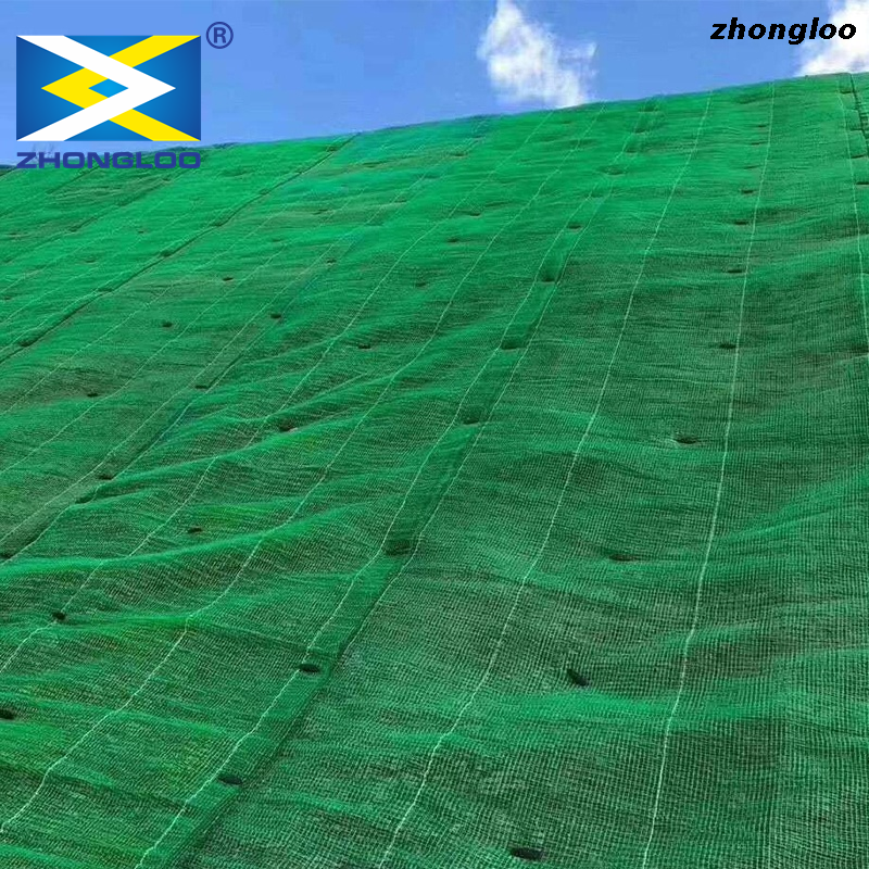 Slope protection geomat price green plastic geonet 3d geomat