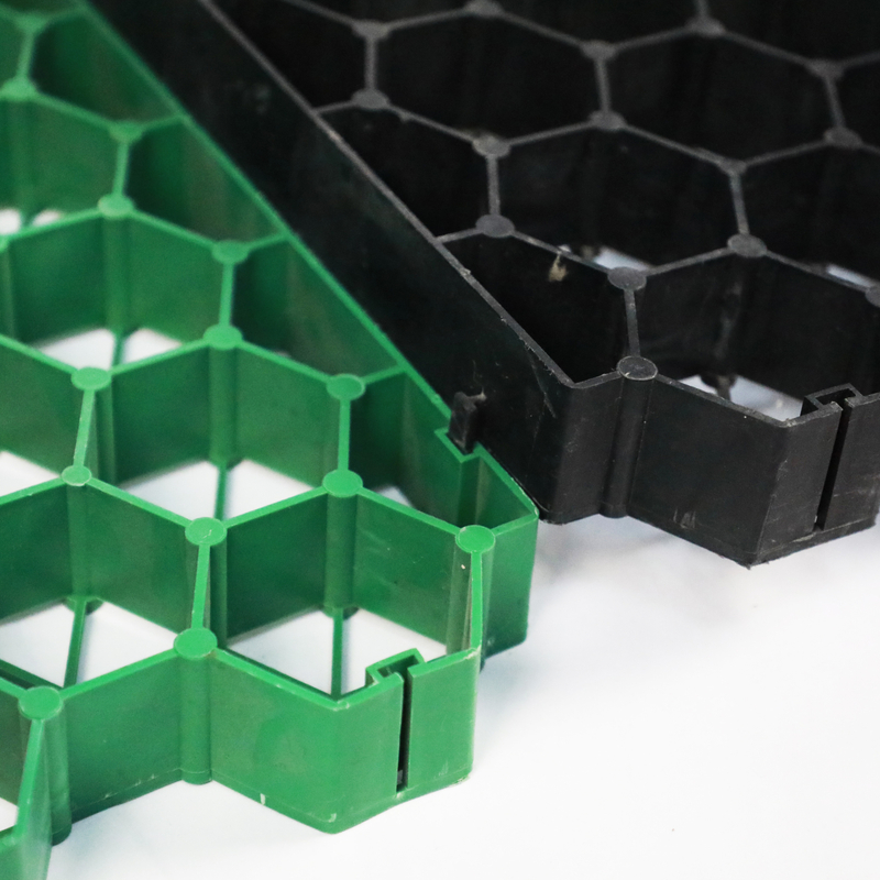 500X500X38mm HDPE Honeycomb Grass Pavers Plastic Turf Grid for Garden Park Driveway Gravel for Planting