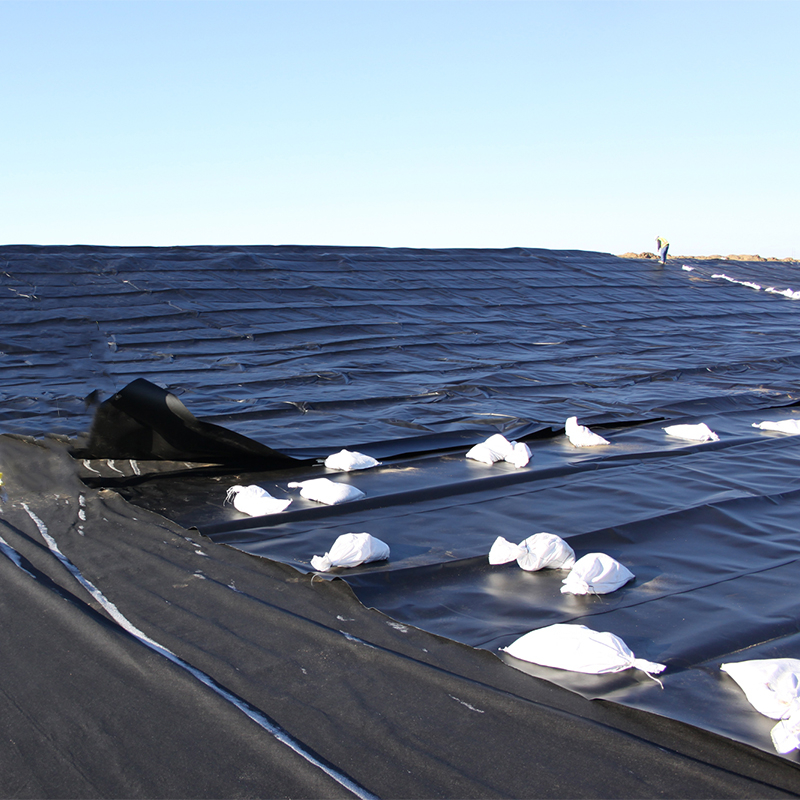 2.0mm HDPE Geomembrane Pond Liner for Fish Farming HDPE Liner Landfill Mining