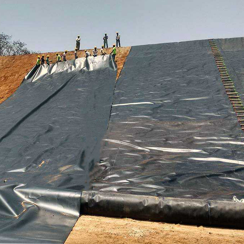 Agricultural Pond Liner 2mm Waterproof HDPE Landfill Geomembrane Liner 1mm 1.5mm Pond Dam Liner Prices in Kenya