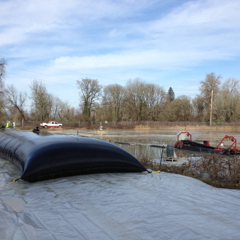 Geotube PP Woven Geotextile Dewtering Bag /Geotube for Bank Protection Geobag Coastal Waterways