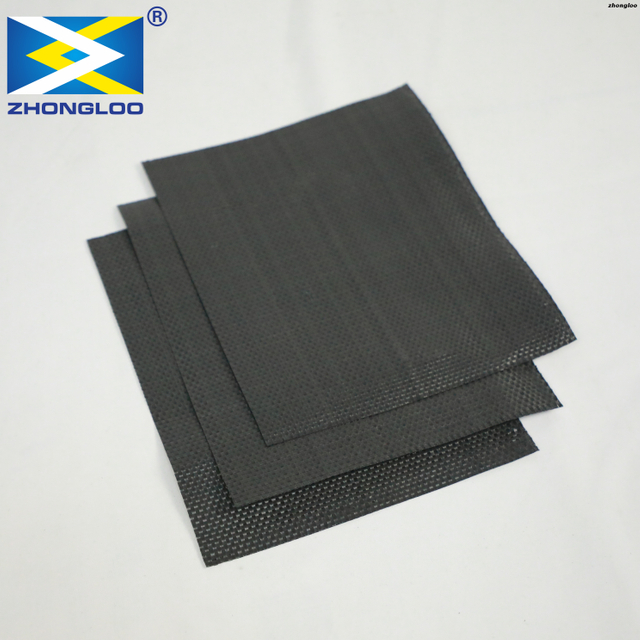 Factory Price Black 200gsm Polypropylene PP Woven Geotextile Fabric 