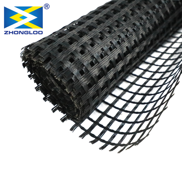 Free Sample Soil Reinforcement Fiberglass Uniaxial Geogrid for Retaining Wall