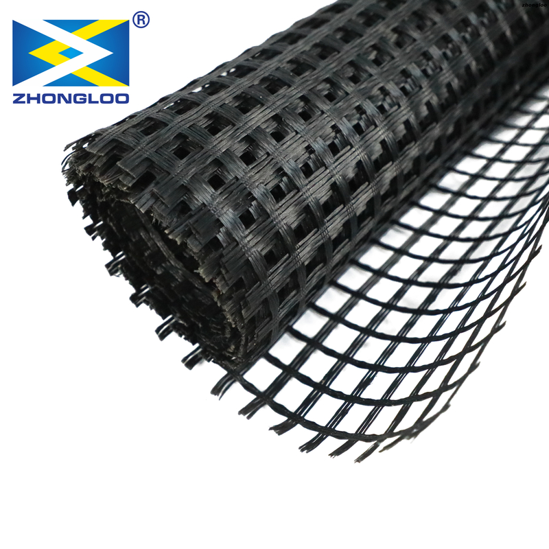 Fiberglass Biaxial Geogrid Road Base Reinforcement