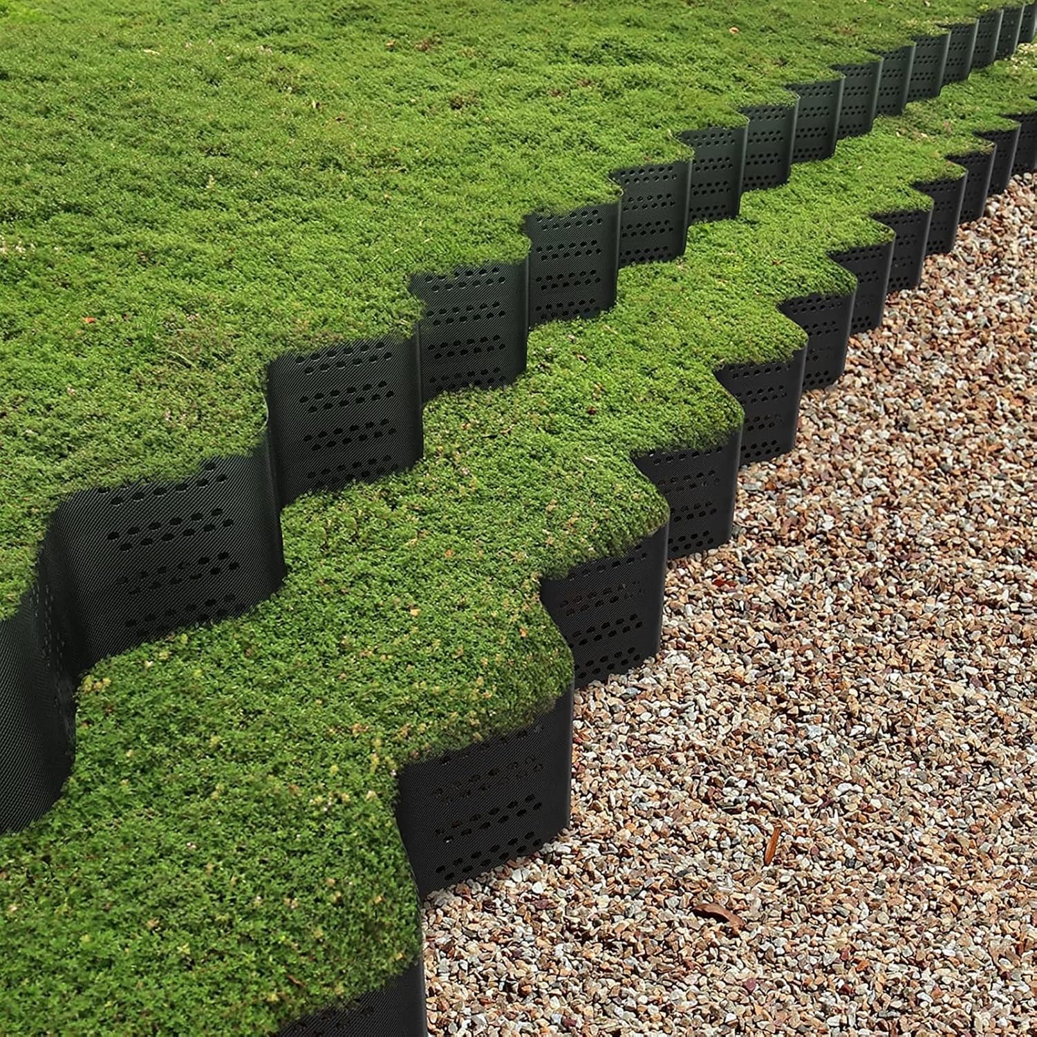 Professional High Quality Heavy Duty HDPE Geocell for River Road Driveway Retaining Walls and Road Construction Grass Protection