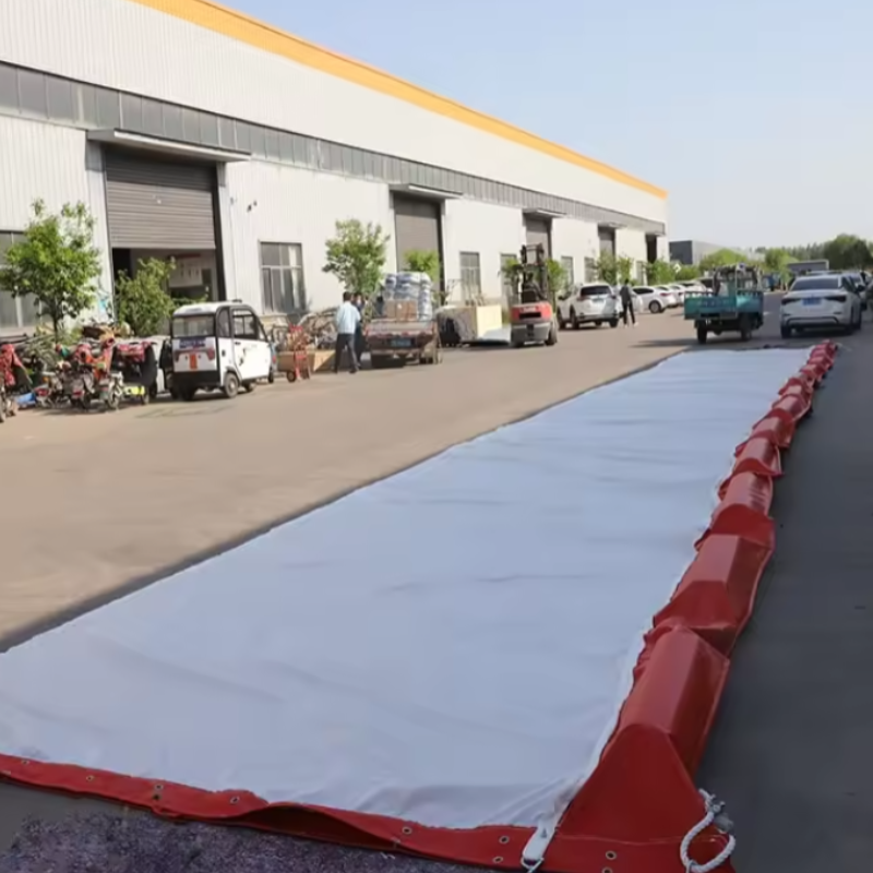 Oil Spill Containment Permeable Floating Silt Curtain Pvc Silt Curtain for Effective Oil Spill Management