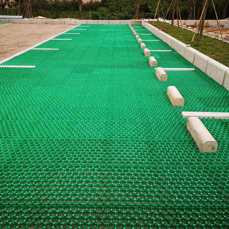 High Quality HDPE Material Grass Planting Grid Outdoor Park Garden Parking Lot Earthwork Engineering Greening Drainage Products