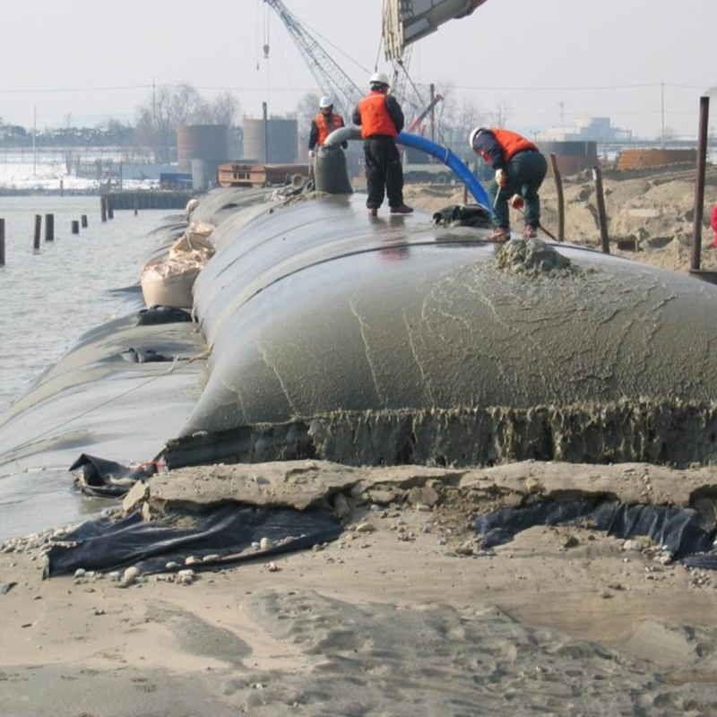 High Quality Geotube Dewatering for Capturing Dredged Sludge