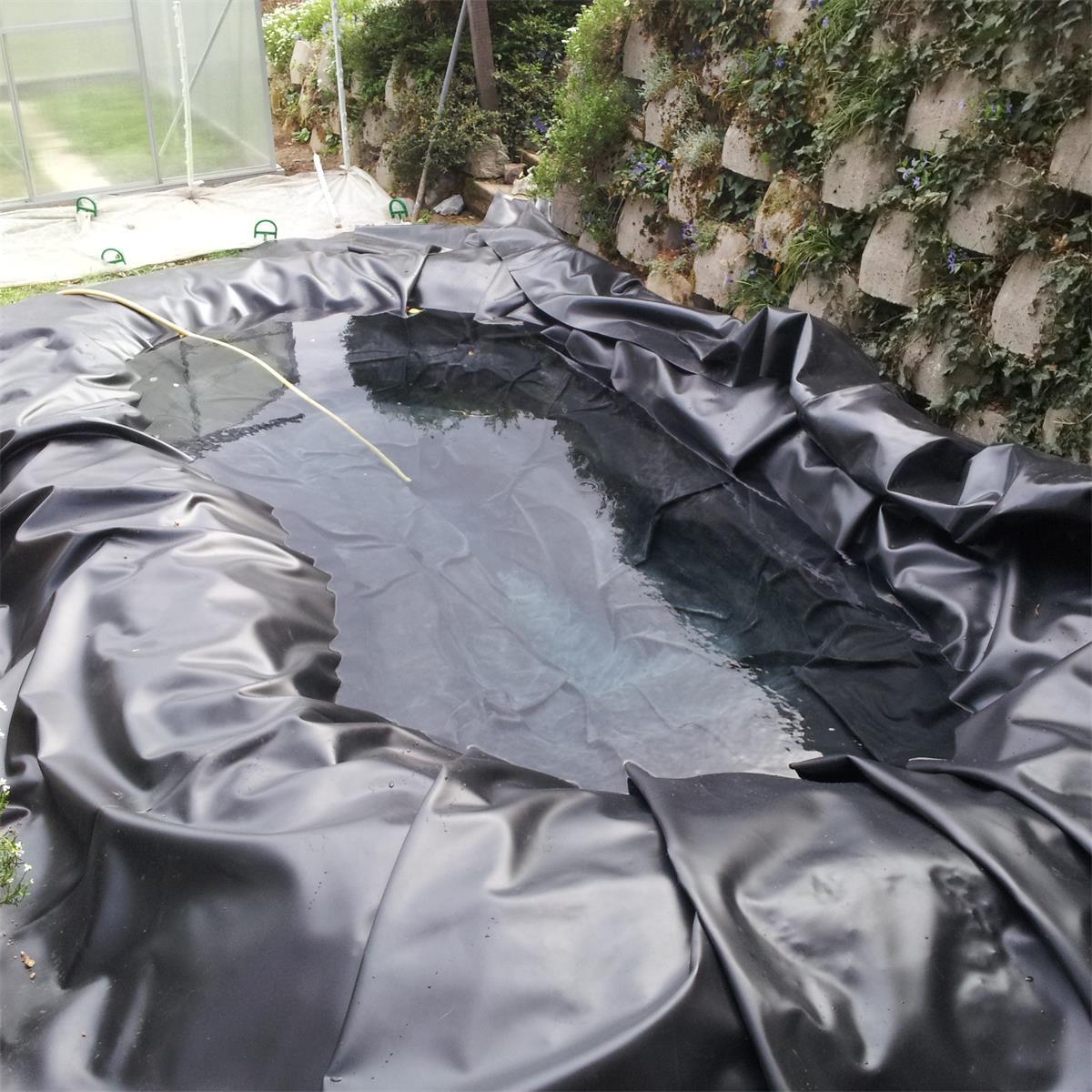 Hot Selling High-Strength Anti-Seepage LDPE LLDPE HDPE Smooth Surface Geomembrane Roll for Aquaculture Ponds