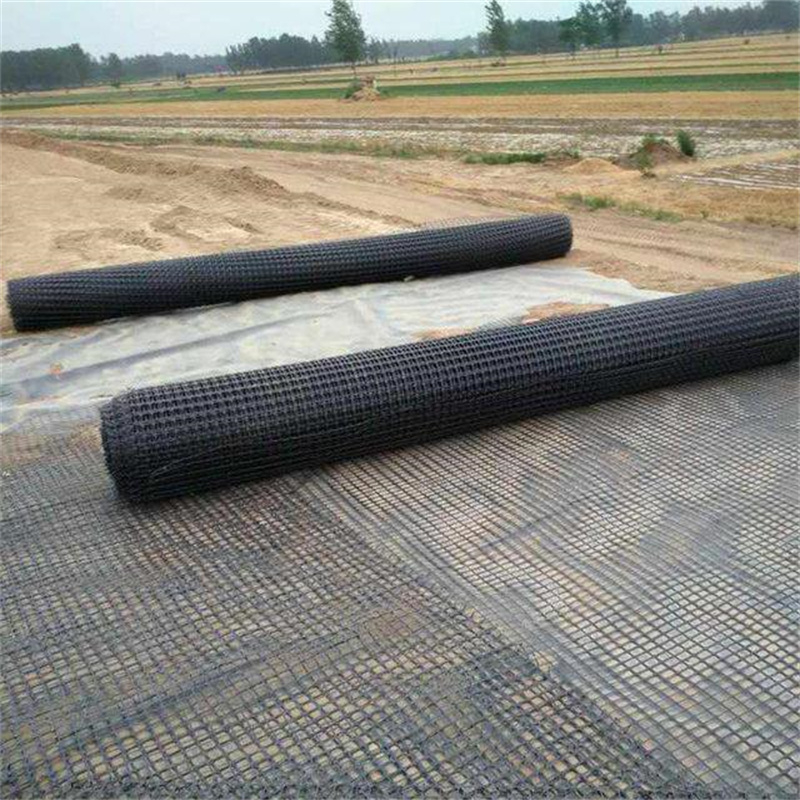 High Strength Geogrid PP Biaxial Plastic Grid for Mine and Retaining Wall Reinforcement