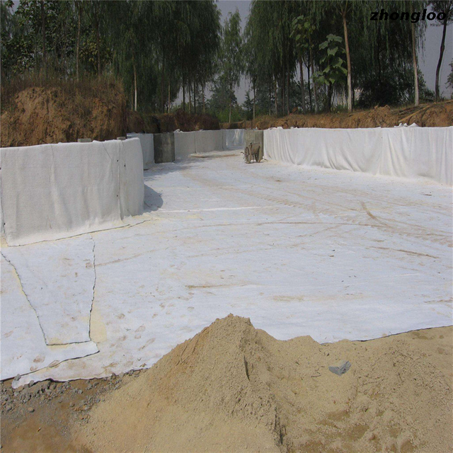 PET HDPE White Black Flexible Antiseepage Composite Geomembrane with Geotextile Manufacturer Supply Wholesale Lower Price