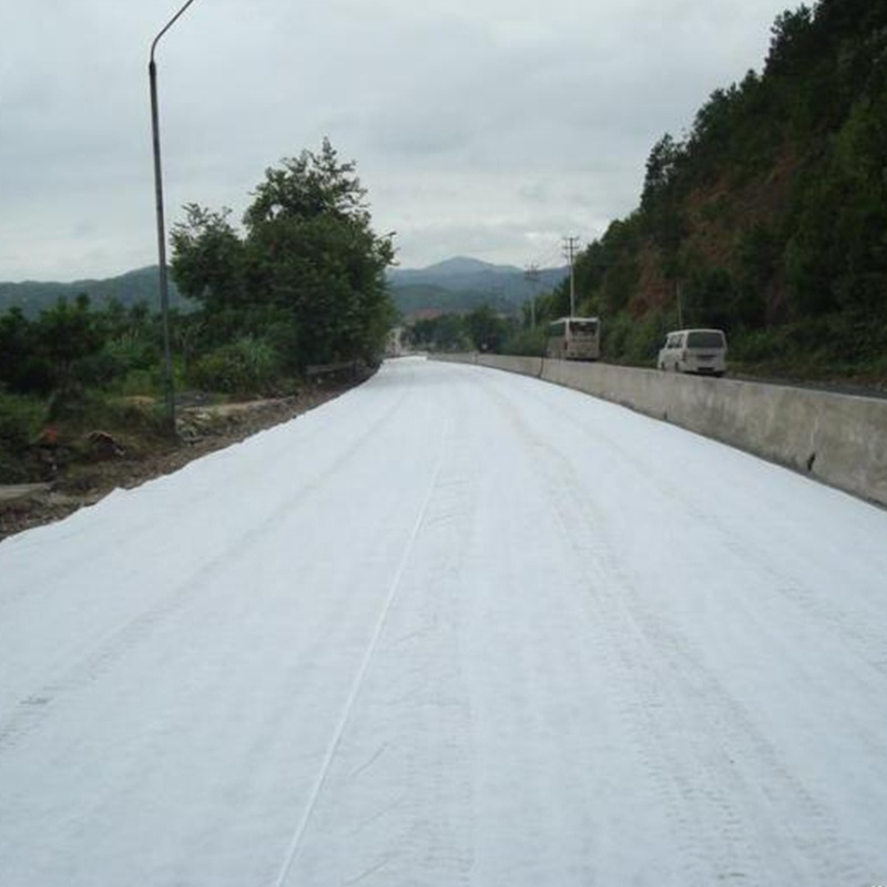 Needle Punched Short Fiber Geotextile 300gsm – Road Base Stabilization And Paving Nonwoven Fabric Material