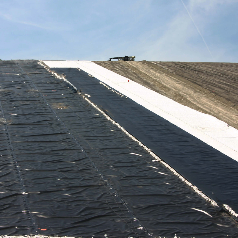 Factory Price 100% Virgin High Density Polyethylene Anti-Seepage Waterproof Smooth Textured HDPE Geomembrane for Landfill Mining Dam Water Lake Pond Liner