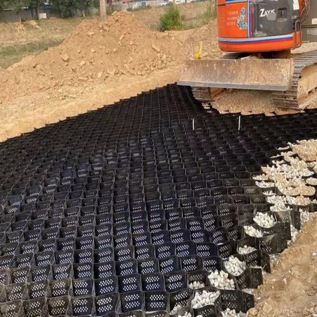 HDPE Geocell Ground Stabilizer – High-Strength Honeycomb Plastic Grid for Road Construction, Slope Protection, Driveways and Load-Bearing Soil Reinforcement