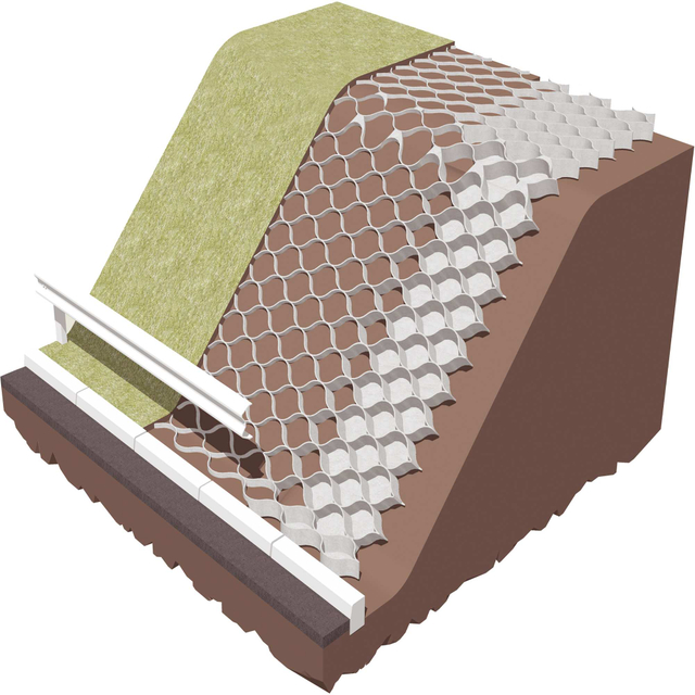 Heavy-Duty Textured Geocell for Mining Infrastructure & Slope Reinforcement