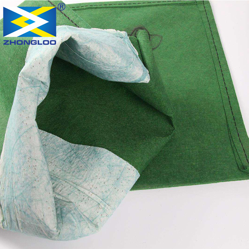 Soilbag geobag for slope military bunkers earthwork products