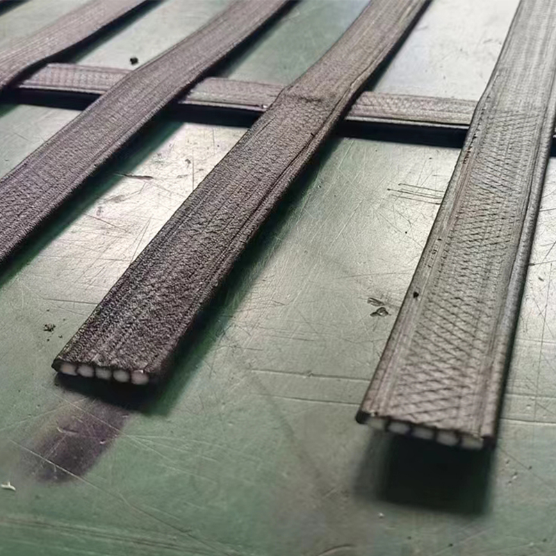 High Tenacity 50kN 70kn Polyester Geo Strip for Retaining Walls in Civil Engineering Road Bridge Projects