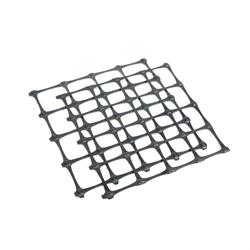 High Strength Geogrid PP Biaxial Plastic Grid for Mine and Retaining Wall Reinforcement