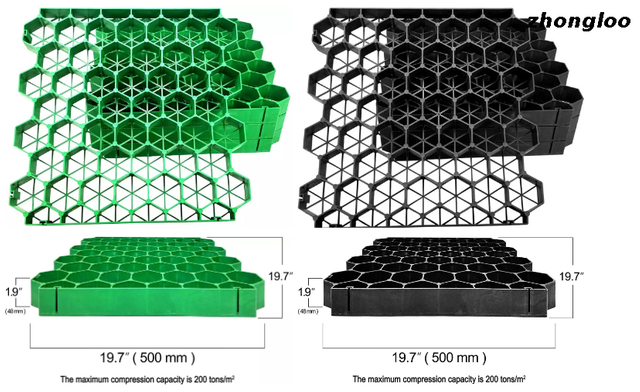 Plastic Grass Grid Grass Grid Pavers Plastic Grid for Grass