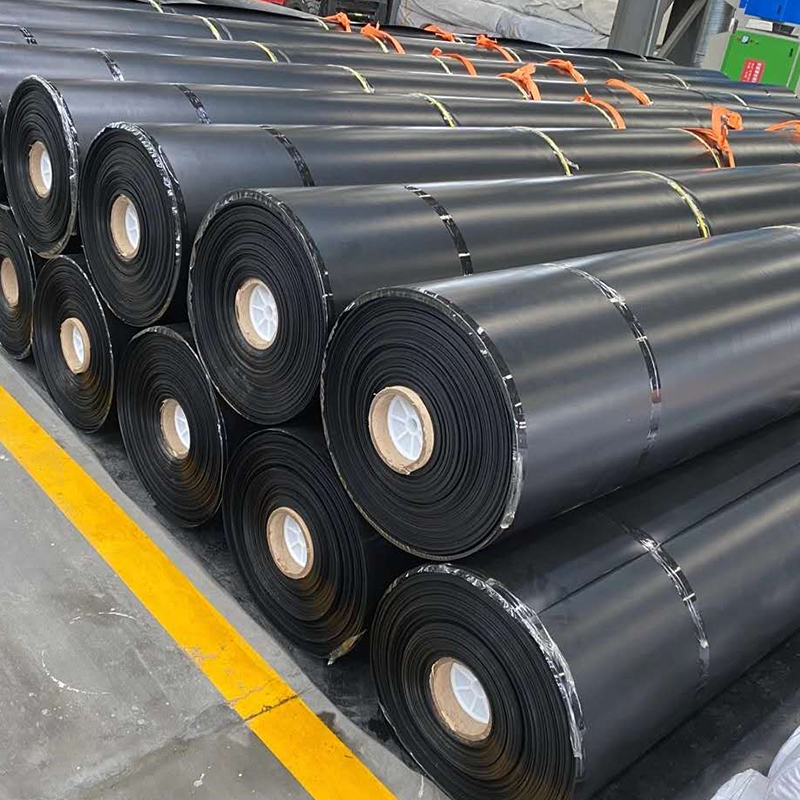 Gold Copper Ore Mining Heap Leach Pad Liner HDPE Geomembrane 1.5mm 2.0mm Acid Alkali Resistant