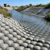 Fabric Formed Concrete Linings Geotextile Mattress for River Bank Dam Erosion Control Applications