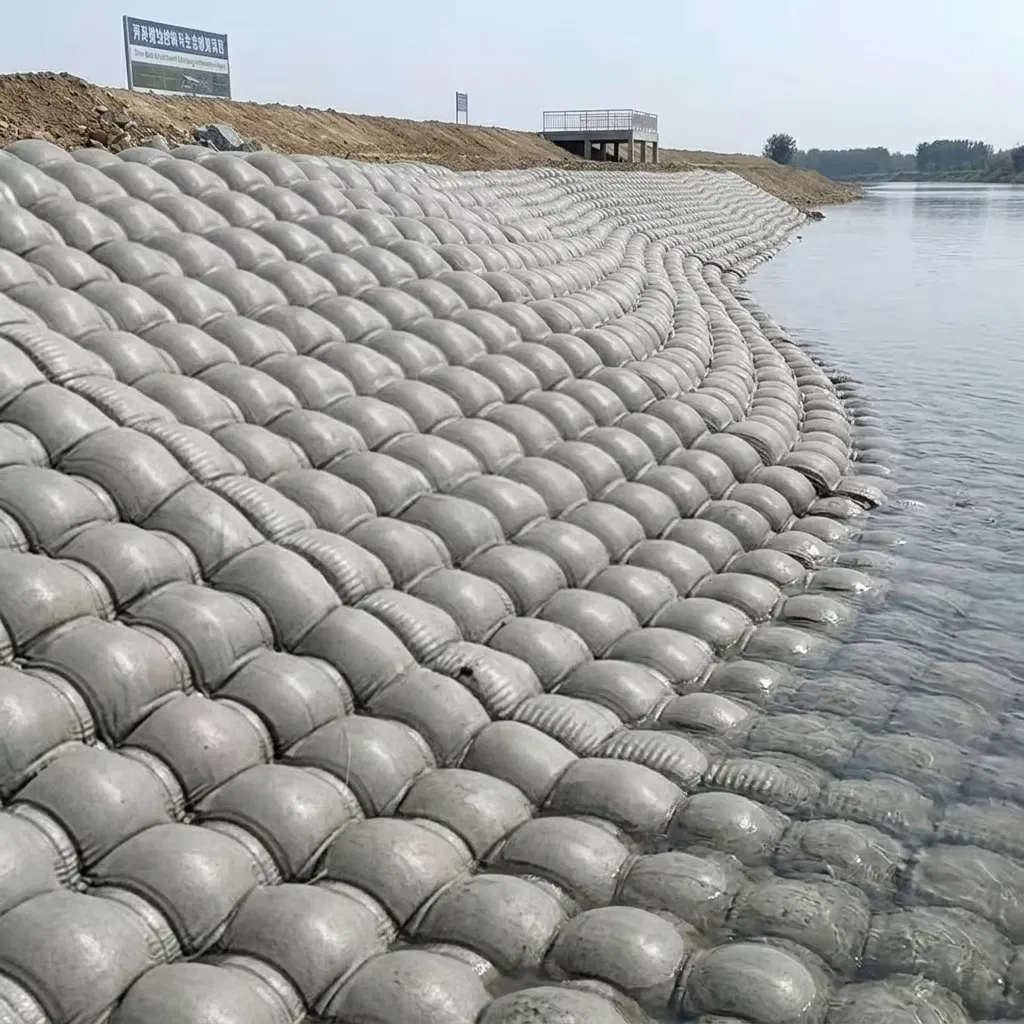Concrete Woven Geotextile Mattress for River Reservoir Slope Protection Highway River Earthwork Geotextile
